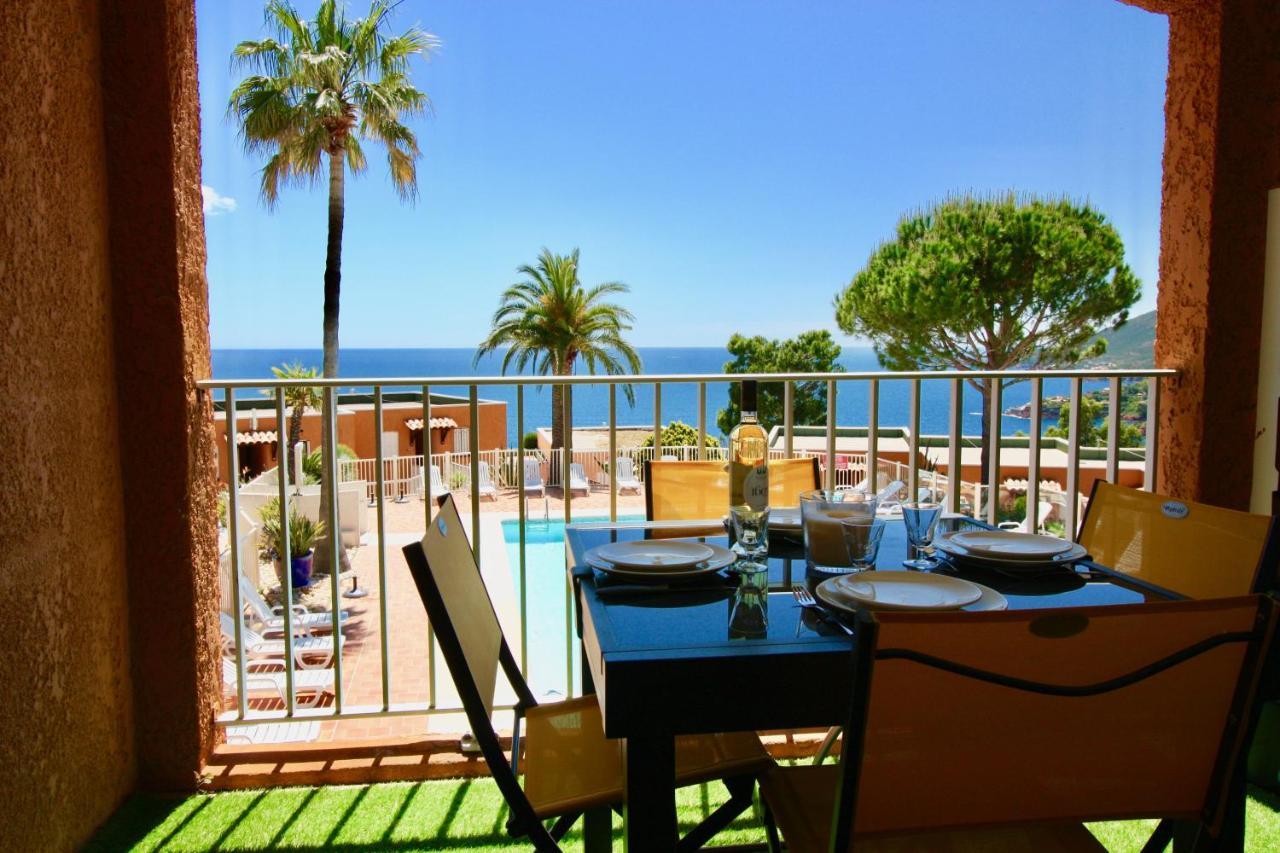 Entre Mer Et Massif Forestier De L'Esterel Apartment Theoule-sur-Mer Luaran gambar